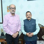 राज्यपाल रमेन डेका से केंद्रीय राज्य मंत्री जितेंद्र सिंह राणा ने की सौजन्य मुलाकात
