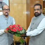 राज्यपाल रमेन डेका से उद्यानिकी एवं वानिकी विश्वविद्यालय के कुलपति ने की सौजन्य भेंट