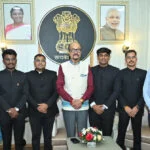 राज्यपाल रमेन डेका से परिवीक्षाधीन आईएएस अधिकारियों ने की सौजन्य भेंट