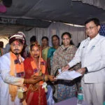 मुख्यमंत्री कन्या विवाह योजना के तहत 48 जोड़े परिणय सूत्र में बंधे, प्रभारी मंत्री देवांगन सहित जनप्रतिनिधियों ने नवदंपतियों को दिया आशीर्वाद