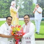 मुख्यमंत्री भजनलाल शर्मा की केन्द्रीय जल शक्ति मंत्री सी आर पाटिल से की मुलाकात