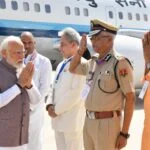 PM का बीकानेर के नाल एयरफोर्स स्टेशन पर जनप्रतिनिधियों एवं प्रशासनिक अधिकारियों ने किया स्वागत
