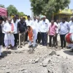 राजस्थान केबिनेट मंत्री जोराराम कुमावत ने किया सांडेराव बस स्टेंड के मरम्मत कार्य का भूमि पूजन