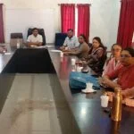 बीमार आवारा एवं असहाय पशुओं के देखभाल हेतु समिति के सदस्यों की बैठक