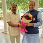 राजस्थान विधानसभा अध्यक्ष वासुदेव देवनानी से उत्‍तर प्रदेश के राज्‍य सभा सांसद ने की मुलाकात