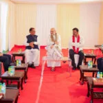 केन्द्रीय गृह मंत्री ने हाल ही में नक्सलवाद के विरुद्ध चलाए गए अभियानों में अहम भूमिका निभाने वाले अधिकारियों से भेंट कर दी बधाई