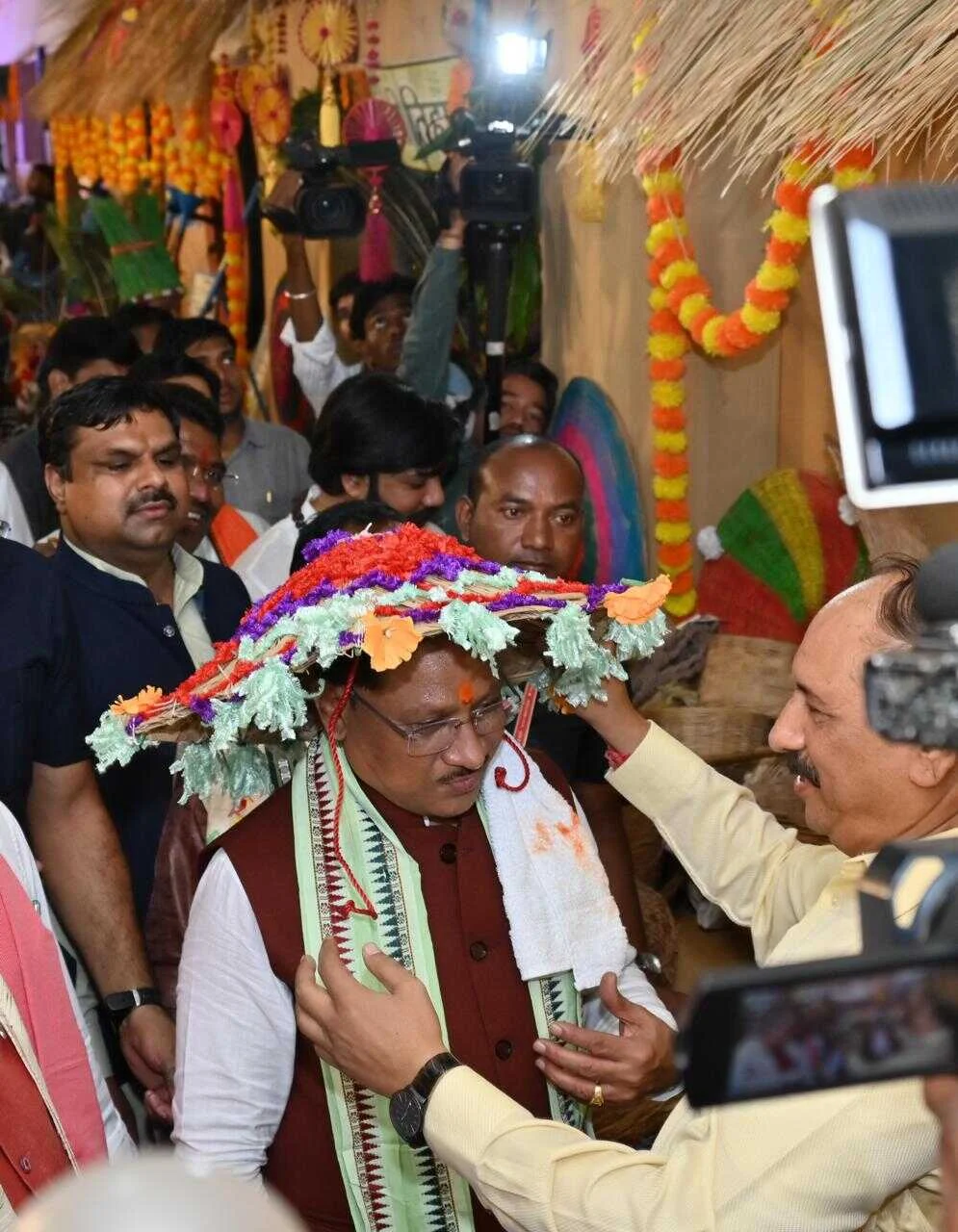 मुख्यमंत्री निवास में हरेली उत्सव का दिखी परंपरा और प्रगति की अनूठी झलक