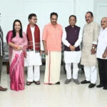 मुख्यमंत्री विष्णुदेव साय से केरल एवं ओडिशा के सांसदों के प्रतिनिधिमंडल ने की सौजन्य मुलाकात
