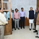 मुख्यमंत्री विष्णुदेव साय एवं विधानसभा अध्यक्ष डॉ रमन सिंह ने किया नवीन विधानसभा भवन का निरीक्षण