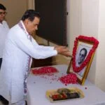 मुख्यमंत्री भजनलाल शर्मा ने विधान सभा में स्वर्गीय हरिशंकर भाभड़ा को दी पुष्पांजलि